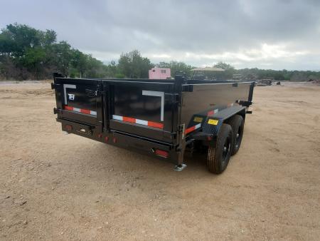 New 2026 Top Hat Trailers DE1 Dump Trailer