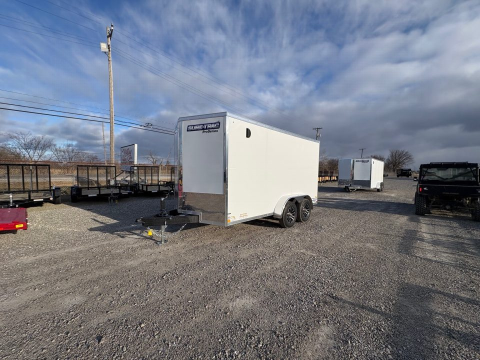 New 2026 Sure-Trac 7x14 10K Enclosed Trailer