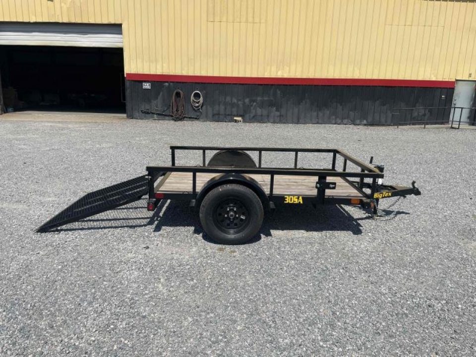 New 2026 Big Tex Trailers 5x8 30SA w/ Gate Utility Trailer