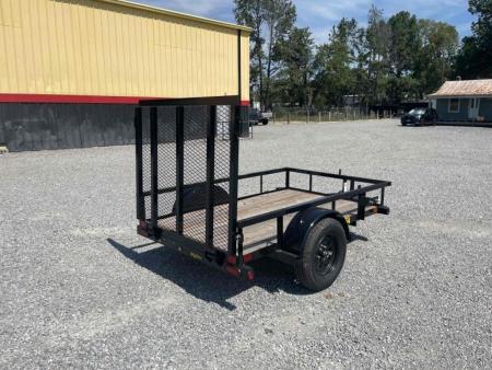 New 2026 Big Tex Trailers 5x8 30SA w/ Gate Utility Trailer