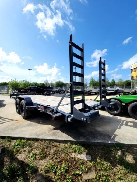 New 2026 Iron Bull EWB8322072 Equipment Trailer Stand Up Ramps