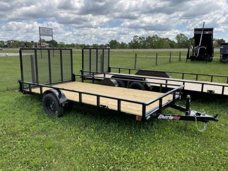 New 2026 Liberty 3k 78 X14' Utility Trailer