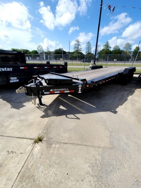New 2026 Iron Bull EHB8324102 Equipment Trailer 83"x24' 10k Axles 21k Gvwr