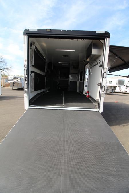 New 2027 Trails West Freeride 24' GN Toy Hauler Snowmobile Living Quarters Trailer w/ Solar - Fuel Cell