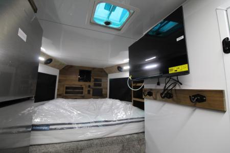 New 2027 Trails West Freeride 24' GN Toy Hauler Snowmobile Living Quarters Trailer w/ Solar - Fuel Cell
