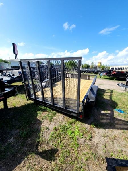 New 2026 Rice Trailers RS7610 Utility Trailer 76"X10'