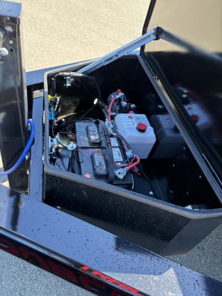 New DUMP 2026 DOUBLE A LP147-14 7X14 HEAVY DUTY LOW PROFILE 14000 GVWR TRAILER