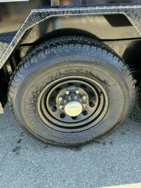 New DUMP 2026 DOUBLE A LP147-14 7X14 HEAVY DUTY LOW PROFILE 14000 GVWR TRAILER