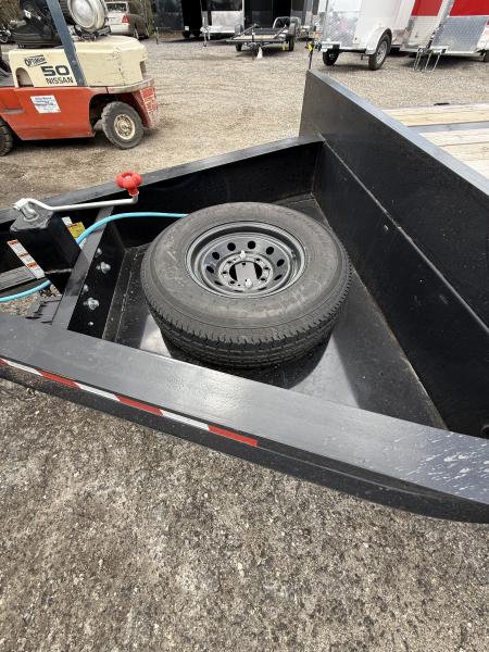 Used 2025 Big Tex Trailers 30 Ft. Gooseneck Flatbed Trailer with Mega Ramps