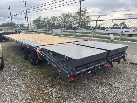 New 2026 Lamar Trailers 102 IN X 22 FT DECK OVER FULL WIDTH RHINO RAMPS 14K GVWR