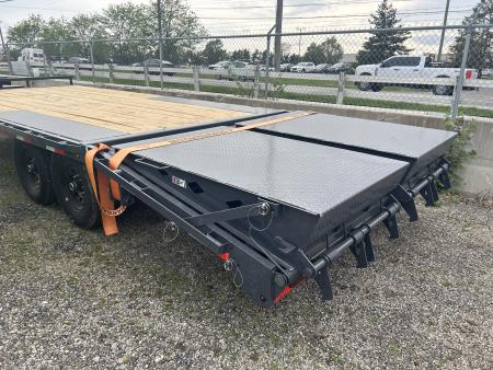 New 2026 Lamar Trailers 102 IN X 22 FT DECK OVER FULL WIDTH RHINO RAMPS 14K GVWR