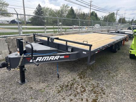 New 2026 Lamar Trailers 102 IN X 22 FT DECK OVER FULL WIDTH RHINO RAMPS 14K GVWR
