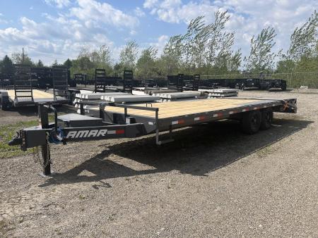 New 2026 Lamar Trailers 102 IN X 22 FT DECK OVER FULL WIDTH RHINO RAMPS 14K GVWR