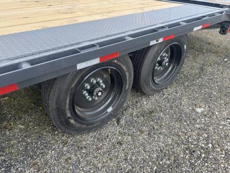 New 2026 Lamar Trailers 102 IN X 24 FT DECK OVER FULL WIDTH RHINO RAMPS 14K GVWR