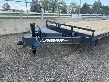 New 2026 Lamar Trailers 102 IN X 24 FT DECK OVER FULL WIDTH RHINO RAMPS 14K GVWR