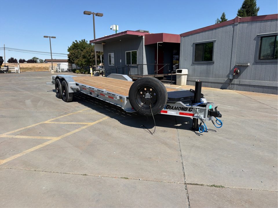 New 2026 Diamond C Trailers LPX210L22X82 7FT X 22FT 20K GVW Equipment Trailer