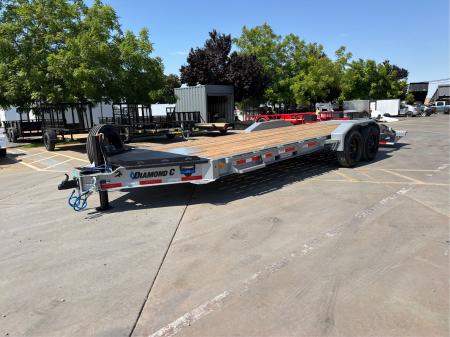 New 2026 Diamond C Trailers LPX210L22X82 7FT X 22FT 20K GVW Equipment Trailer