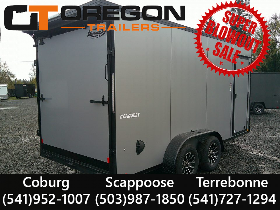 New 2026 Formula 7x16 7K Cargo / Enclosed Trailer