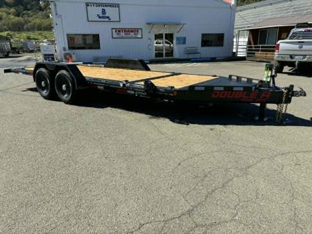 New SPLIT-TILT 2027 DOUBLE A CT147-20 82"X20' EQUIPMENT TRAILER