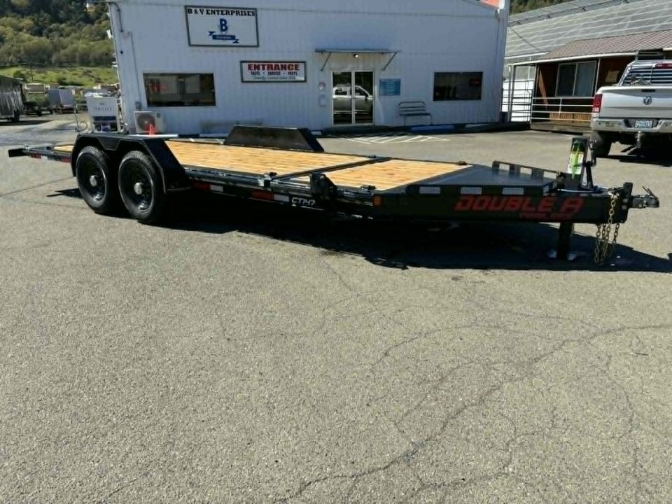 New SPLIT-TILT 2027 DOUBLE A CT147-20 82"X20' EQUIPMENT TRAILER