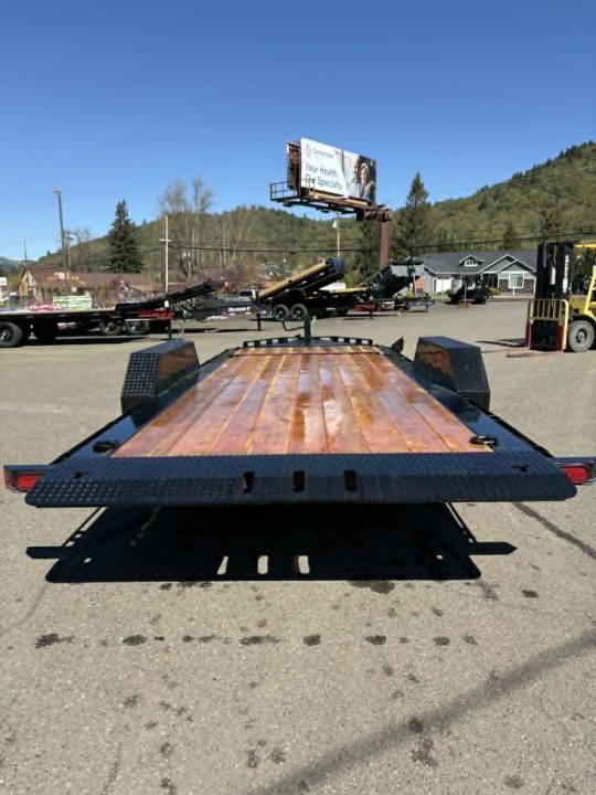 New SPLIT-TILT 2027 DOUBLE A CT147-20 82"X20' EQUIPMENT TRAILER