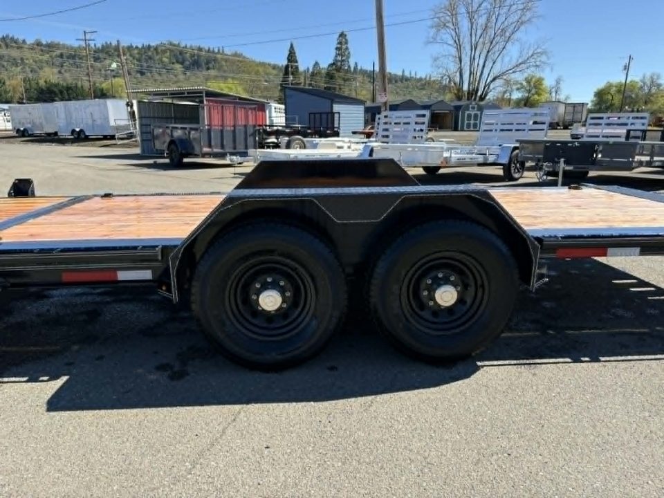 New SPLIT-TILT 2027 DOUBLE A CT147-20 82"X20' EQUIPMENT TRAILER