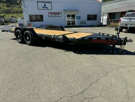 New SPLIT-TILT 2027 DOUBLE A CT147-20 82"X20' EQUIPMENT TRAILER