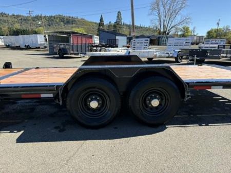 New SPLIT-TILT 2027 DOUBLE A CT147-20 82"X20' EQUIPMENT TRAILER
