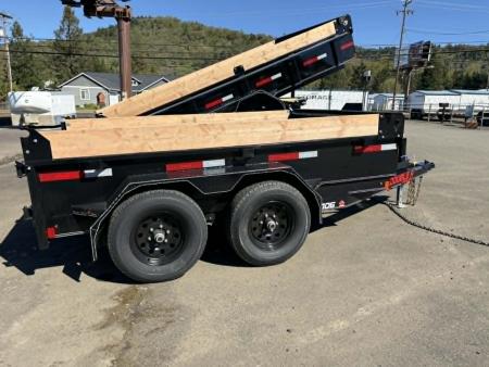 New DUMP 2026 DOUBLE A ELP106-10 6X10 10,000 GVWR TANDEM AXLE TRAILER
