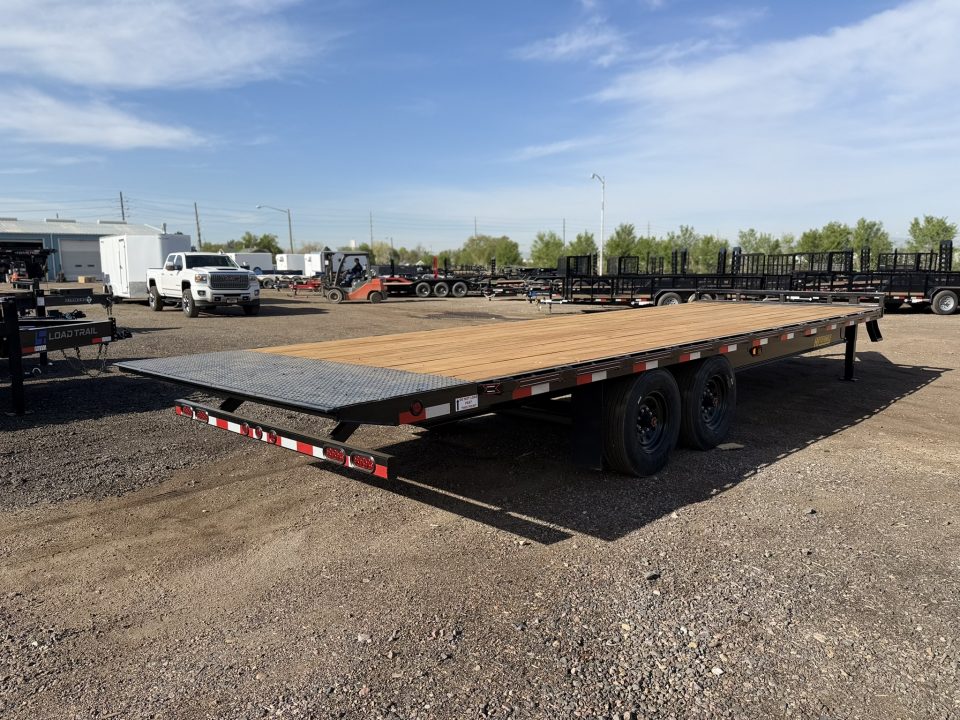 New 2026 Diamond T 8.5-26 Single Wheel Tilting Deckover Equipment Hauler 17.5K GVWR