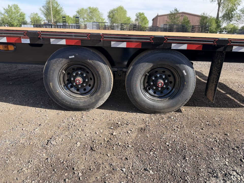 New 2026 Diamond T 8.5-26 Single Wheel Tilting Deckover Equipment Hauler 17.5K GVWR