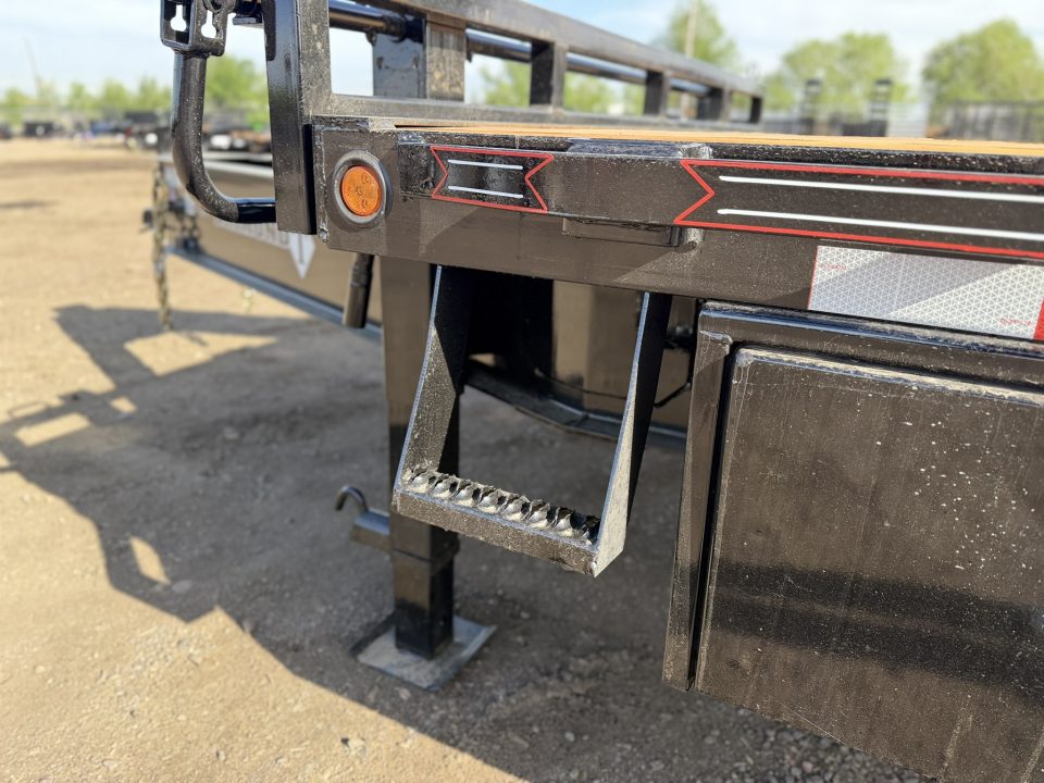 New 2026 Diamond T 8.5-26 Single Wheel Tilting Deckover Equipment Hauler 17.5K GVWR