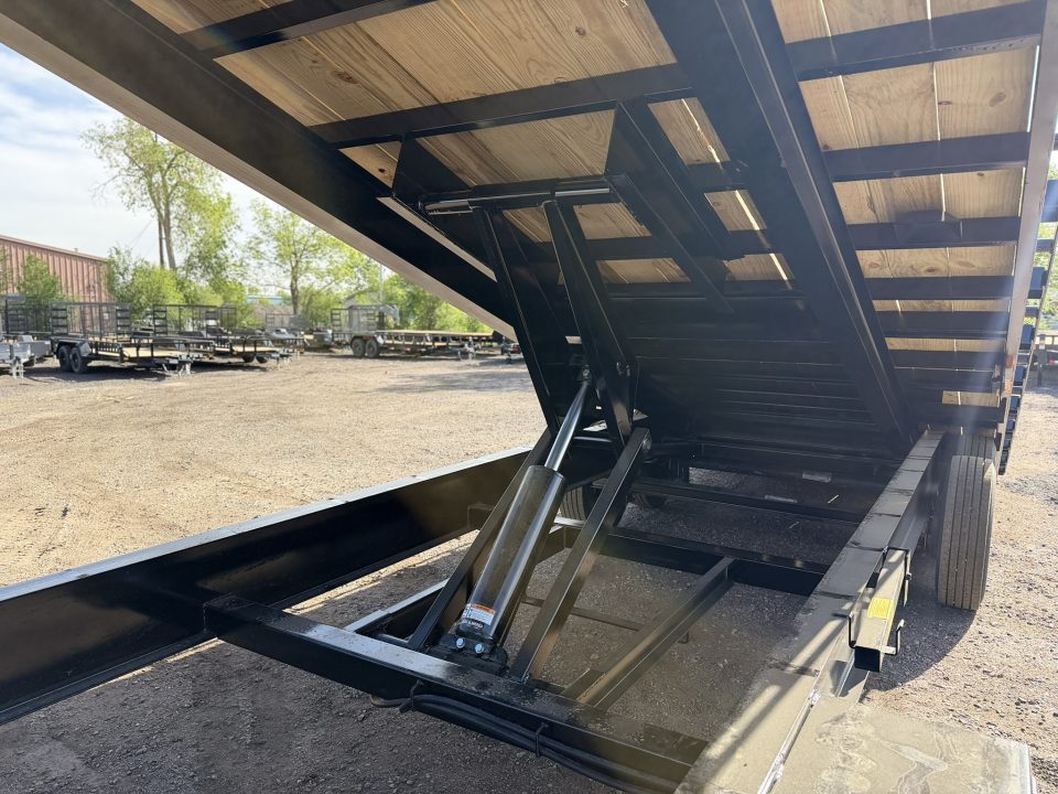 New 2026 Diamond T 8.5-26 Single Wheel Tilting Deckover Equipment Hauler 17.5K GVWR