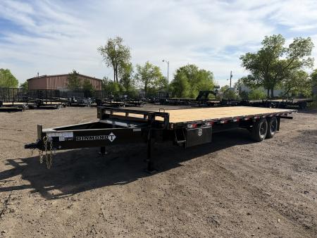 New 2026 Diamond T 8.5-26 Single Wheel Tilting Deckover Equipment Hauler 17.5K GVWR