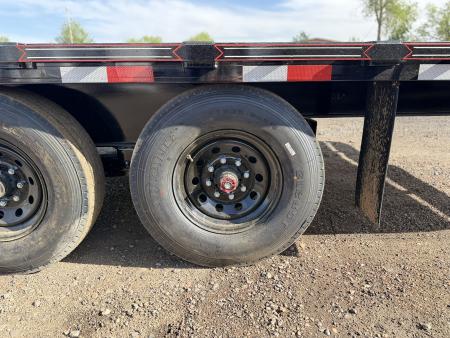 New 2026 Diamond T 8.5-26 Single Wheel Tilting Deckover Equipment Hauler 17.5K GVWR