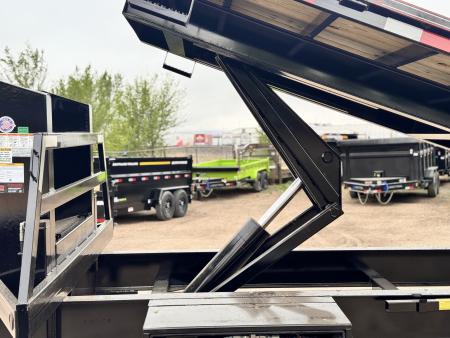 New 2026 Diamond T 8.5-25 Tandem Dual Deckover Tilt Gooseneck Equipment Hauler 24K GVWR