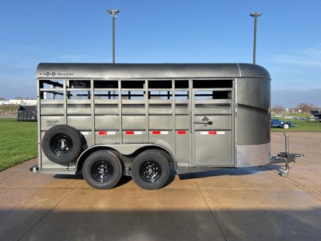 New 2026 S & S Dura Line STK6X16BP Stock / Stock Combo Trailer