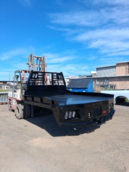 New 2026 Iron Ox FLATBED W/ GOOSENECK FORD DUALLY TAKE OFF