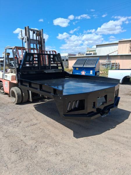 New 2026 Iron Ox FLATBED W/ GOOSENECK OLDER DODGE DUALLY TAKE OFF