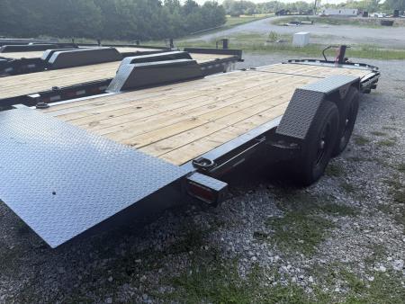 New 2026 Liberty LT14K Tilt Trailer, FORK HOLDERS, I-BEAM, TOOLBOX