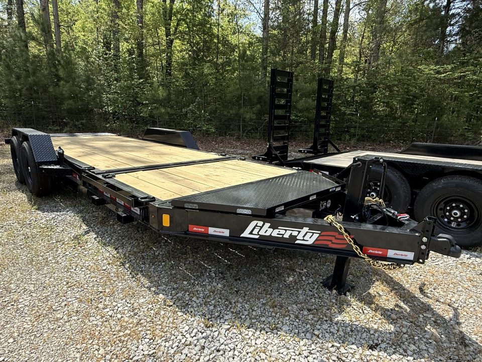 New 2026 Liberty LT14K 20’ Tilt Trailer, FORK HOLDERS, I-BEAM, TOOLBOX