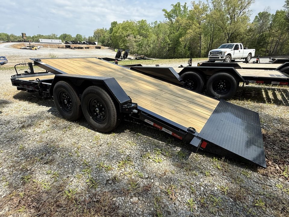 New 2026 Liberty LT14K 20’ Tilt Trailer, FORK HOLDERS, I-BEAM, TOOLBOX
