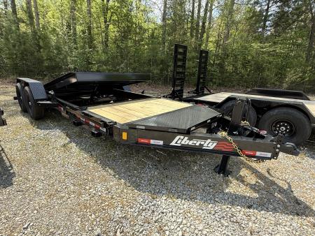 New 2026 Liberty LT14K 20’ Tilt Trailer, FORK HOLDERS, I-BEAM, TOOLBOX
