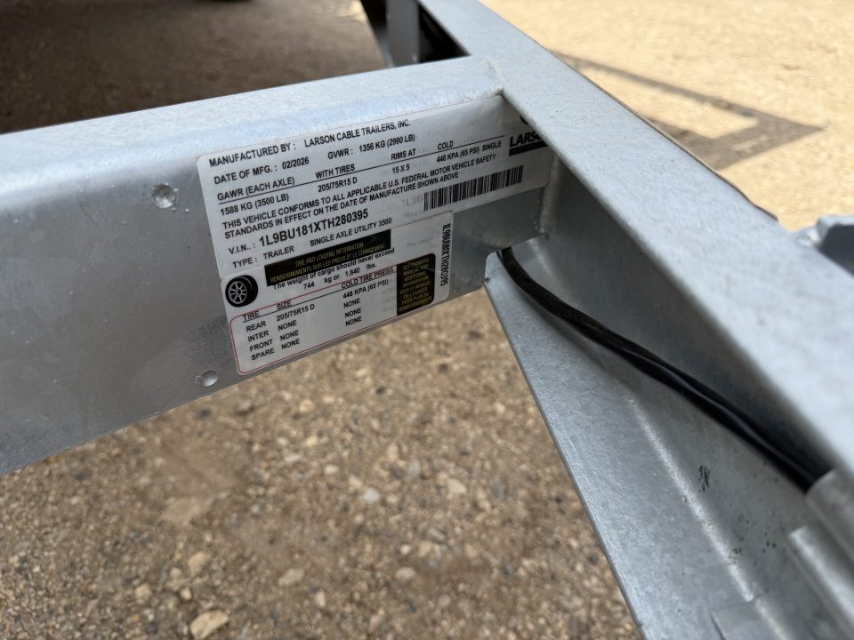 New 2026 Drive Trailers usv1s308414 Utility Trailer