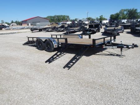New 2026 PJ Trailers 83x18 UL182 Utility Trailer