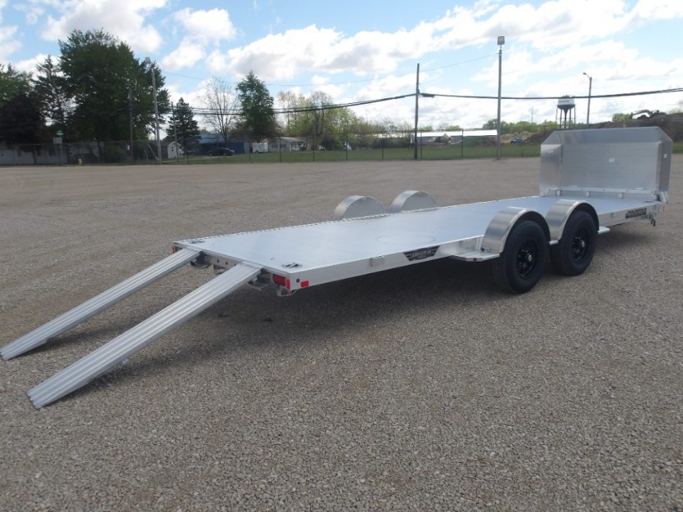 New 2027 Aluma 8220H-LP-TILT-TA-EL-R 81x20 Car Hauler