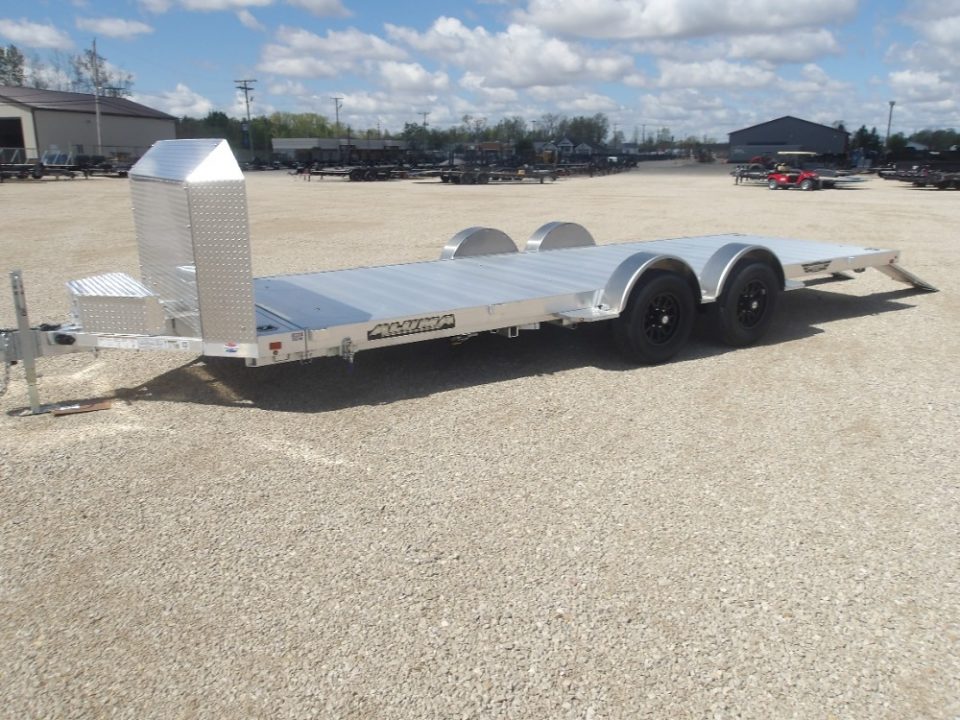 New 2027 Aluma 8220H-LP-TILT-TA-EL-R 81x20 Car Hauler