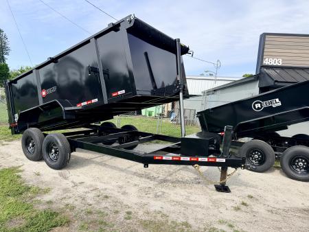 New 2026 U-Dump 83  X 14' 14K 4FT SIDES WITH HYDRAULIC JA Dump Trailer