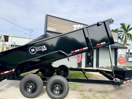 New 2026 U-Dump 7X14 14K 31  SIDES REBEL Dump Trailer