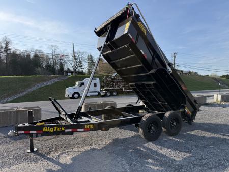 New 2026 Big Tex 14TDX 5 STAGE TELESCOPIC DUMP TRAILER 7 GAUGE FLOOR , HYDRO JACK , 14 PLY TIRES , LONG ARM TARP